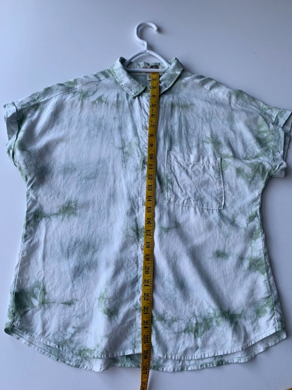 Cloth& stone Women's button short sleeve shirt Size M - Picture 8 of 8